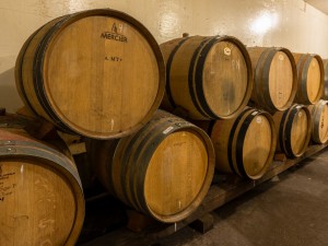 Borghese North Fork Vineyard - Barrels